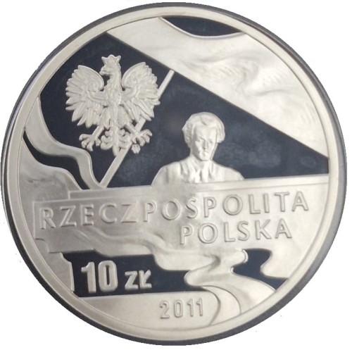 10 zł Ignacy Jan Paderewski 2011 awers