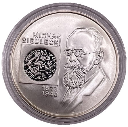 Moneta 10 zł Michał Siedlecki 2001 rewers