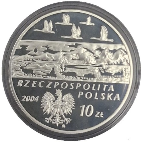 Moneta 10 zł Aleksander Czekanowski 2004 awers