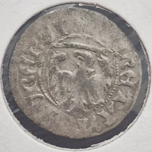 Moneta Szeląg Kazimierz IV Jagiellończyk 1446–1492 rewers