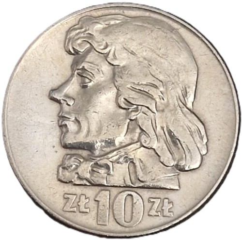 Moneta 10 zł Tadeusz Kościuszko 1960 rewers