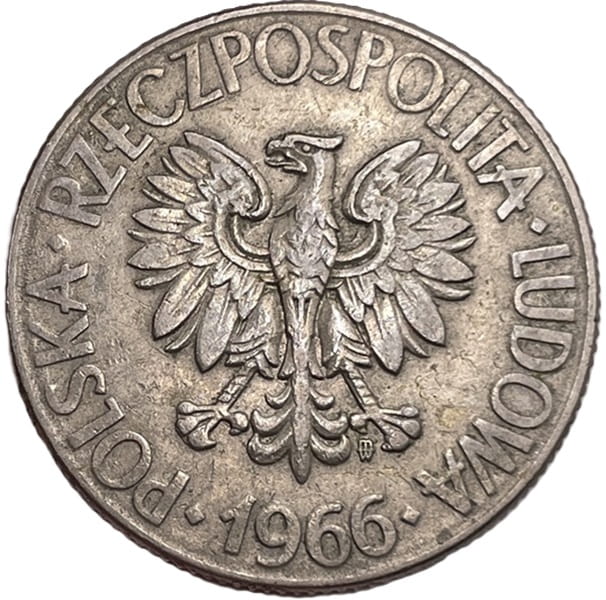 10 zł Tadeusz Kościuszko 1966 awers