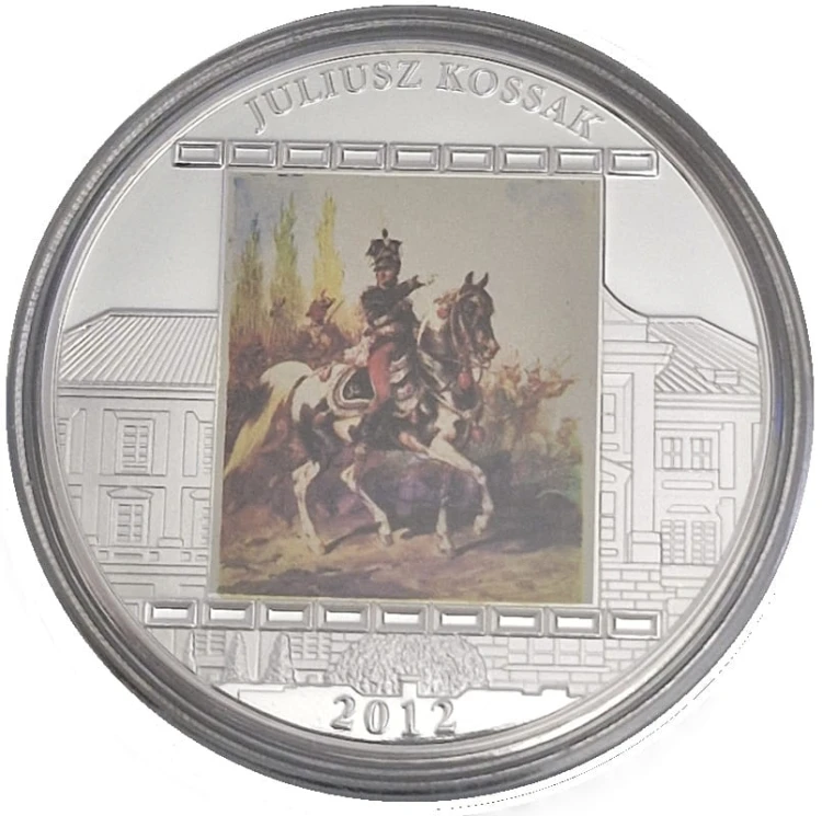 Juliusz Kossak Hymn Mazurka Dąbrowskiego 2012 awers