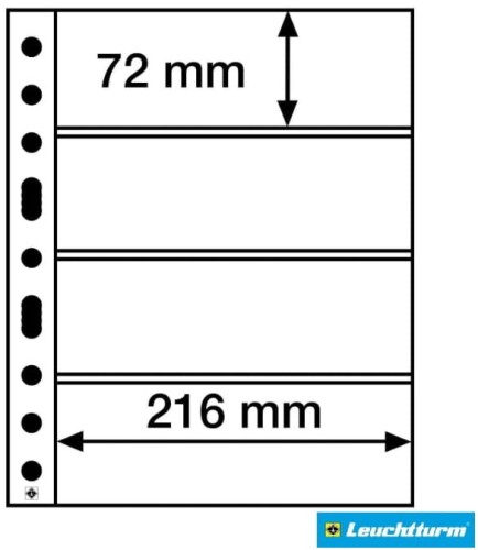 Strona Grande 4C Leuchtturm 5 szt 316329