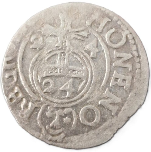 Moneta Półtorak Zygmunt III Waza 1624 Bydgoszcz rewers
