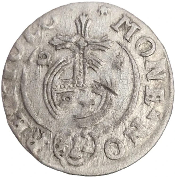 Moneta Półtorak Zygmunt III Waza 1624 Bydgoszcz awers