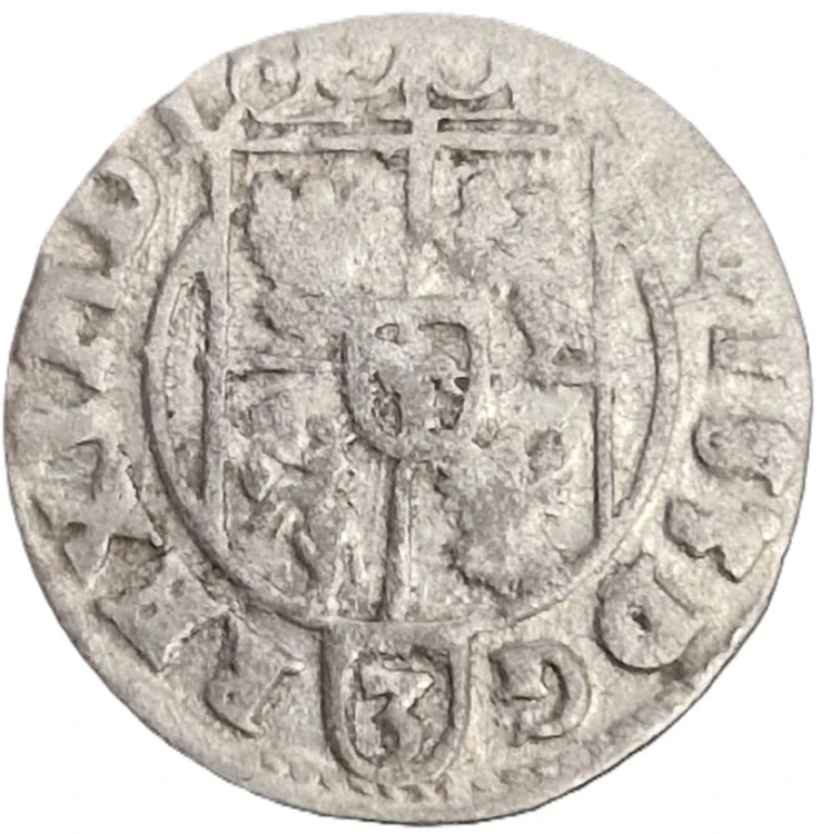 Moneta Półtorak Zygmunt III Waza 1624 Bydgoszcz rewers