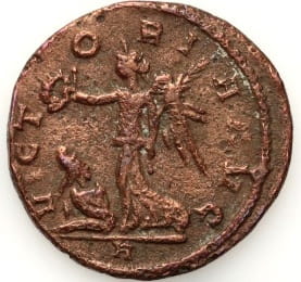 Moneta Denar Aurelia rewers