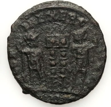 Moneta Follis Konstantyn I Wielki rewers