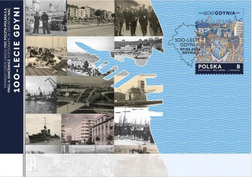 Koperta FDC 100-lecie Gdyni 2025 2402