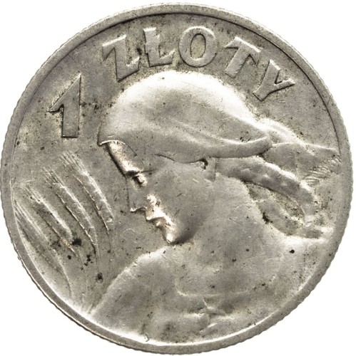 Moneta 1 złoty 1925 rewers