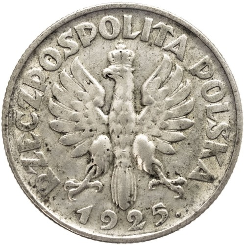 Moneta 1 złoty 1925 awers