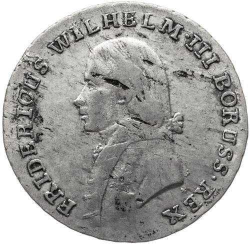 Moneta 4 grosze 1808 G Kłodzko rewers