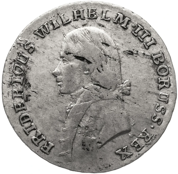 Moneta 4 grosze 1808 G Kłodzko rewers