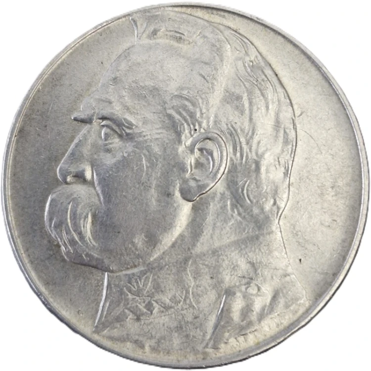 Moneta 10 złotych 1936 Józef Piłsudski rewers