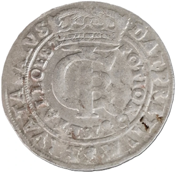 Moneta 30 groszy Tymf 1665 AT Bydgoszcz Jan II Kazimierz awers