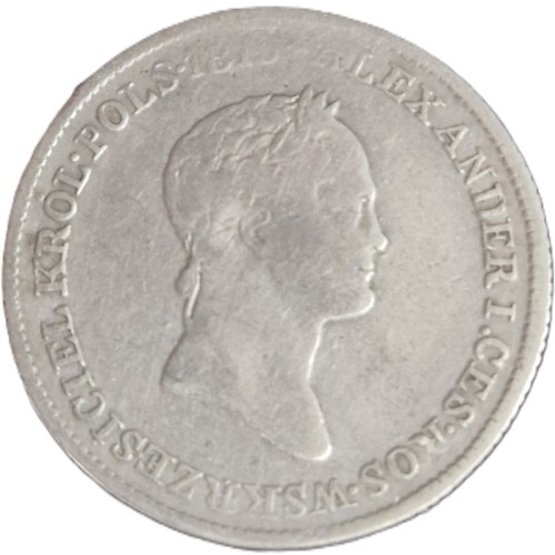 Moneta 1 złoty 1832 awers