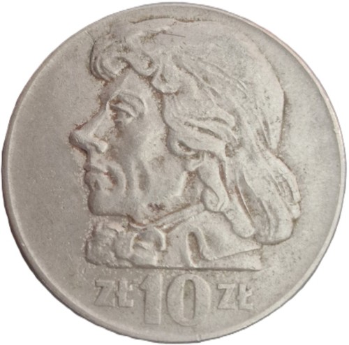 Moneta 10 zł  1959 Kościuszko rewers