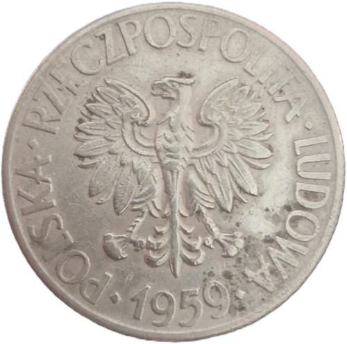 Moneta 10 zł  1959 Kościuszko swers