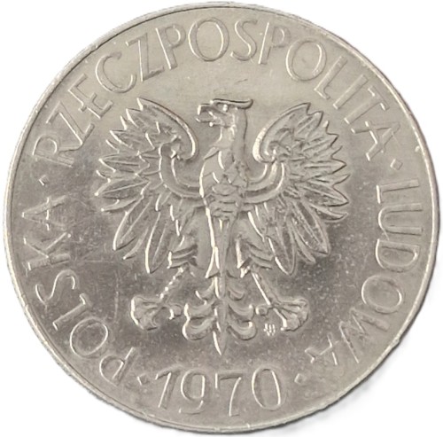 Moneta PRL 10 zł Tadeusz Kościuszko 1971 awers
