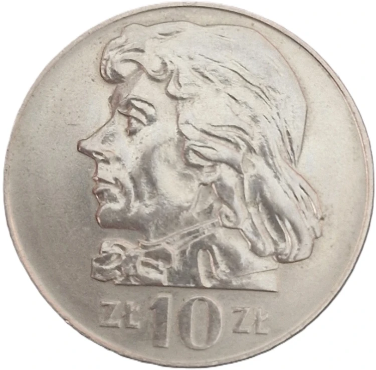 Moneta PRL 10 zł Tadeusz Kościuszko 1971 rewers