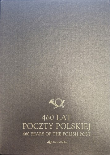 Folder 460 lat Poczty Polskiej 2018 blok