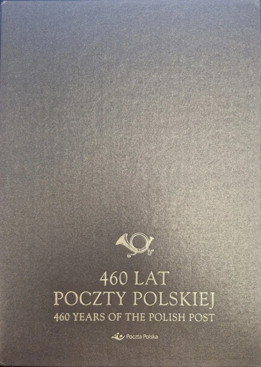 Folder 460 lat Poczty Polskiej 2018 blok