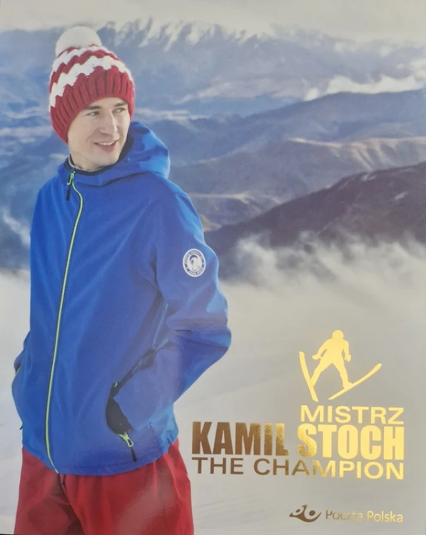 Folder Kamil Stoch 2018 znaczek