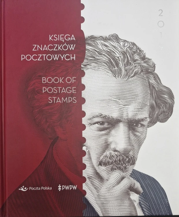 Księga znaczków pocztowych 2019