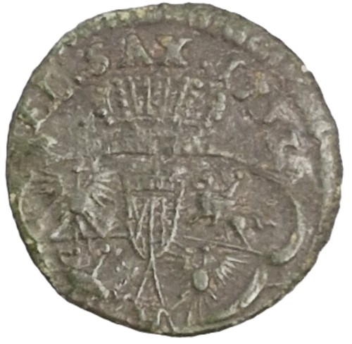 Moneta szeląg 1751 August III Sas rewers