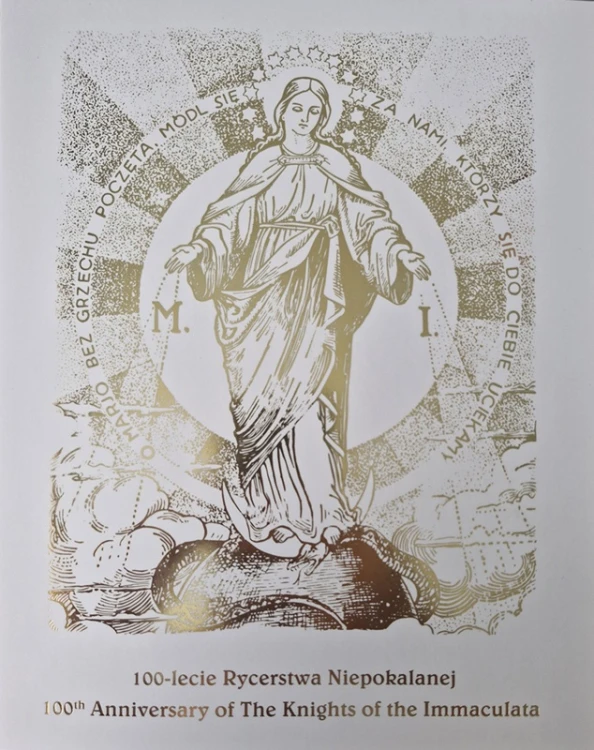 Folder 100-lecie rycerstwa Niepokalanej 2017