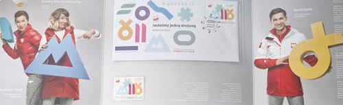 Folder XXIII Zimowe Igrzyska Olimpijskie PyeongChang 2018 środek