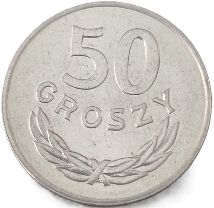 Moneta 50 groszy 1978 rewers