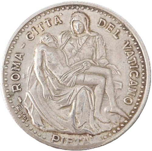 Medal Jan Paweł II Pieta Citta Del Vaticano awers