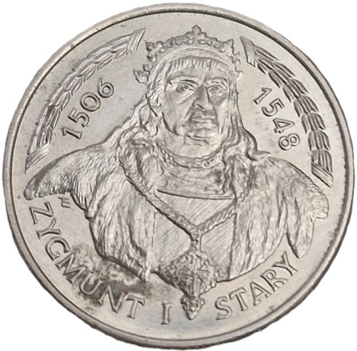 Moneta 20000 zł Zygmunt I Stary 1994 rewers