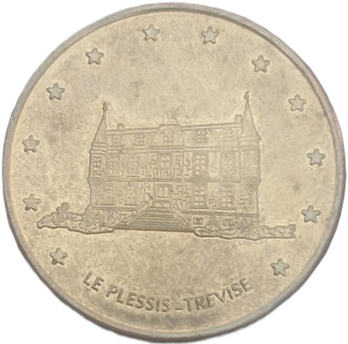 Moneta 1 euro 1998 Francja du Plessis-Traevise awers