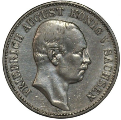 Moneta 2 marki 1907 E Fryderyk I rewers