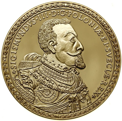 Kopia monety 100 Dukatów - Zygmunt August rewers