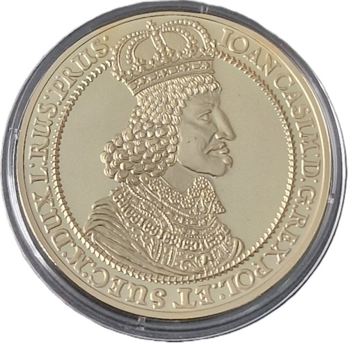 Kopia monety Donatywa - Jan Kazimierz awers
