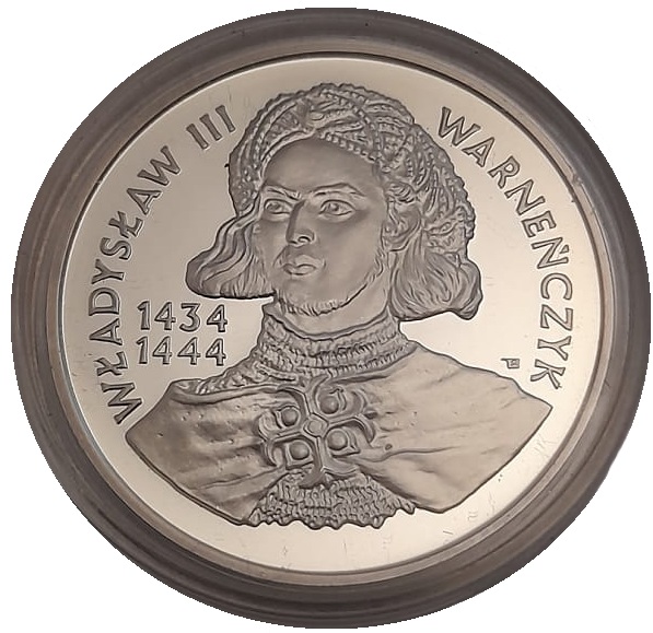 Moneta 200 000 zł Władysław Warneńczyk 1992 rewers