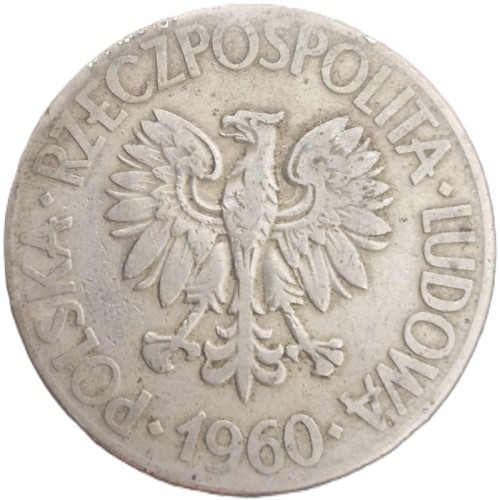 Moneta 10 zł Tadeusz Kościuszko 1960 awers