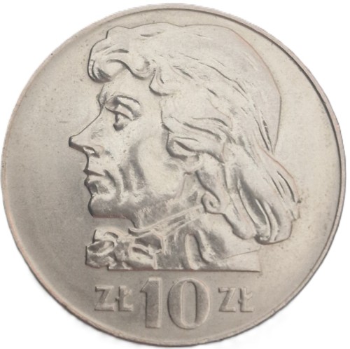 Moneta 10 zł 1970 Kościuszko rewers