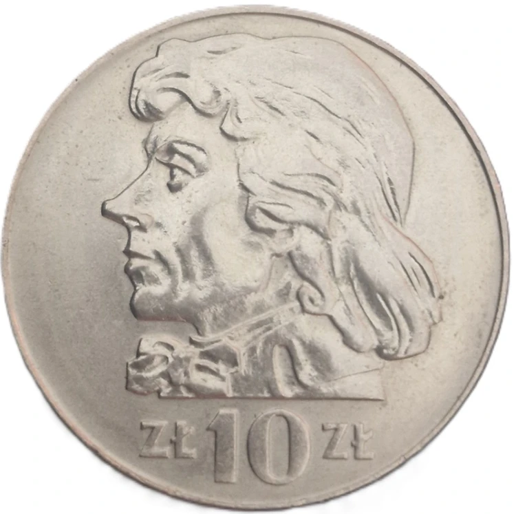Moneta 10 zł 1970 Kościuszko rewers