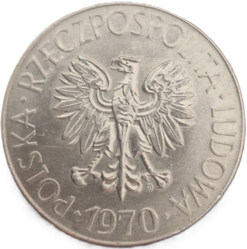Moneta 10 zł 1970 Kościuszko awers