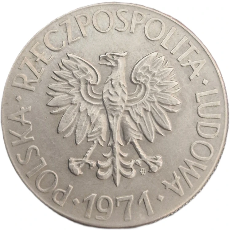 Moneta 10 zł 1971 Tadeusz Kościuszko awers