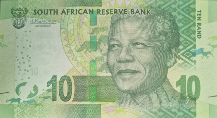 RPA banknot 10 rand 2013 awers