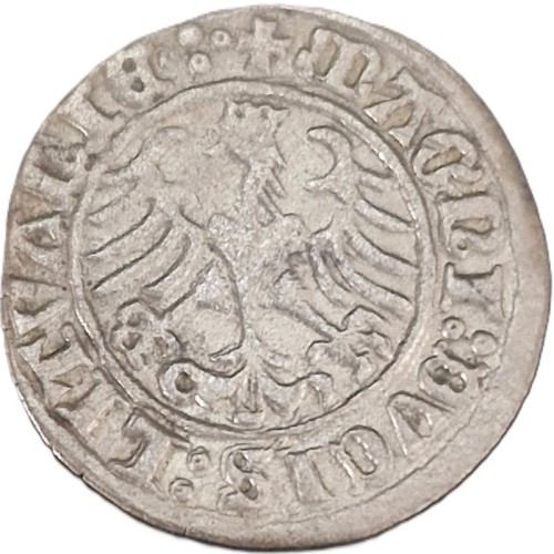 Moneta półgrosz 1510 Zygmunt I Stary awers