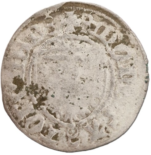 Moneta Szeląg Kazimierz IV Jagiellończyk 1446–1492 awers