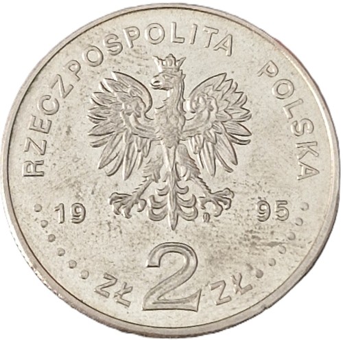 Moneta okolicznościowa 2 zł Igrzyska Atlanta 1995 awers
