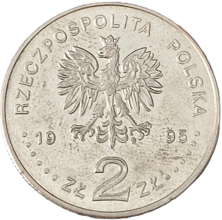 Moneta okolicznościowa 2 zł Igrzyska Atlanta 1995 awers